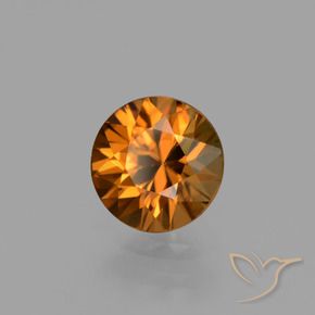 Zircon Orange moyen naturelle Tour, 1.46 ct, VVS-VS