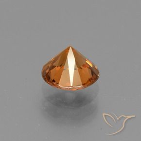 Zircon Orange foncé naturelle Tour, 1.59 ct, VVS-VS