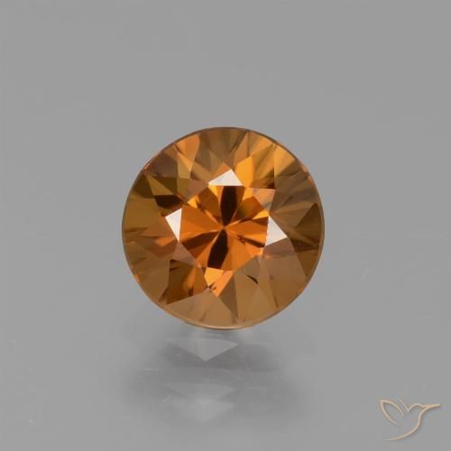 1.43ct Naturel Orange terre Zircon, Tour, VVS-VS