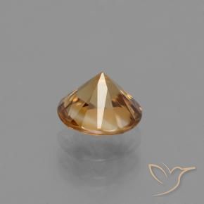 Zircon Brun doré naturelle Tour, 1.71 ct, VVS-VS