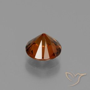 Zircon Orange rougeâtre naturelle Tour, 1.49 ct, VVS