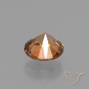 Zircon Orange moyen naturelle Tour, 1.50 ct, VVS-VS