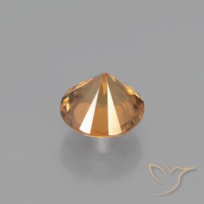 Zircon Orange rouille naturelle Tour, 1.31 ct, VVS-VS