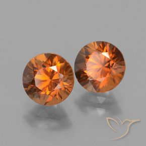 Shop natural 3.36ct Orange moyen Zircon gems, Tour, from Cambodge at GemSelect. In stock, global shipping!