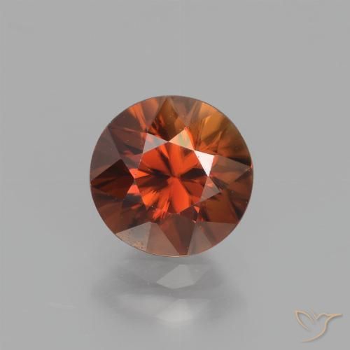Zircon Ambre orange naturelle Tour, 1.71 ct, VVS-VS