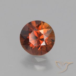 Zircon Ambre orange naturelle Tour, 1.71 ct, VVS-VS