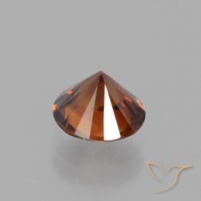 Zircon Ambre orange naturelle Tour, 1.71 ct, VVS-VS
