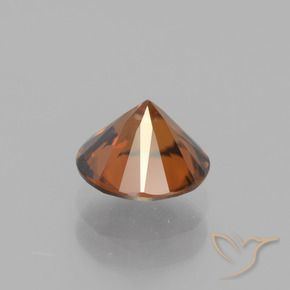 Zircon Orange foncé naturelle Tour, 1.71 ct, VS