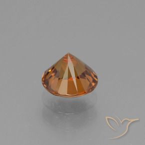 Zircon Orange moyen naturelle Tour, 1.12 ct, VVS