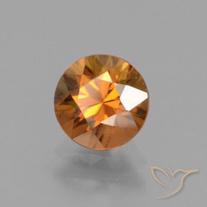 Zircon Orange foncé naturelle Tour, 1.63 ct, VS