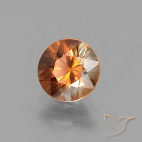 Zircon Orange moyen naturelle Tour, 1.47 ct, VVS