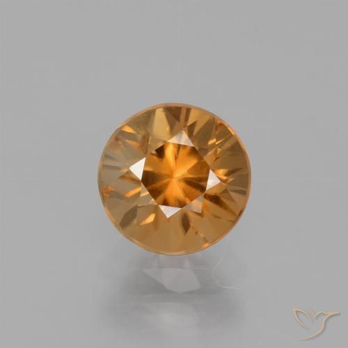 1.67ct Naturel Orange moyen Zircon, Tour, VS