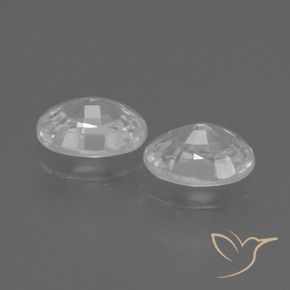 Shop natural 2.56ct Blanc Zircon gems, ovale, from Cambodge at GemSelect. In stock, global shipping!