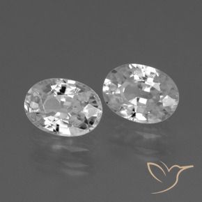 Shop natural 2.69ct Blanc Zircon gems, ovale, from Cambodge at GemSelect. In stock, global shipping!