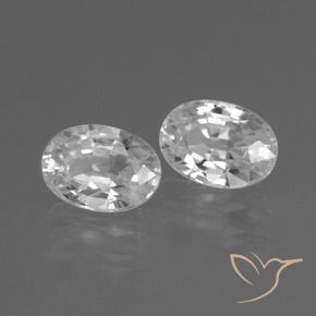 Shop natural 2.61ct Blanc Zircon gems, ovale, from Cambodge at GemSelect. In stock, global shipping!