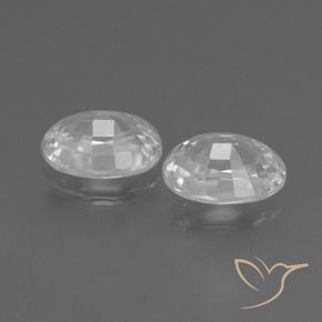 Shop natural 2.61ct Blanc Zircon gems, ovale, from Cambodge at GemSelect. In stock, global shipping!