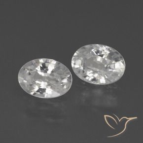 Shop natural 2.36ct Blanc Zircon gems, ovale, from Cambodge at GemSelect. In stock, global shipping!