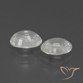 Shop natural 2.54ct Blanc Zircon gems, ovale, from Cambodge at GemSelect. In stock, global shipping!