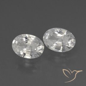 Shop natural 2.20ct Blanc Zircon gems, ovale, from Cambodge at GemSelect. In stock, global shipping!