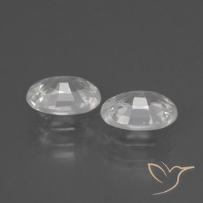 Shop natural 2.20ct Blanc Zircon gems, ovale, from Cambodge at GemSelect. In stock, global shipping!