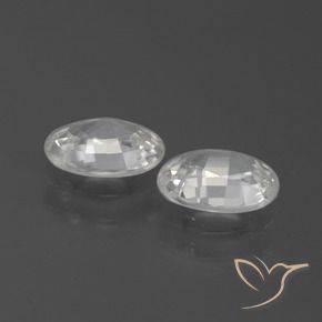 Shop natural 2.06ct Blanc Zircon gems, ovale, from Cambodge at GemSelect. In stock, global shipping!