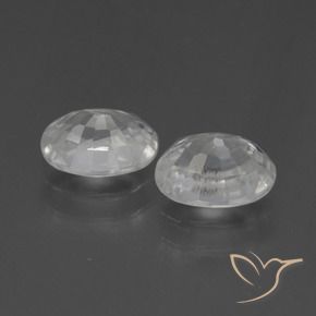 Shop natural 2.74ct Blanc Zircon gems, ovale, from Cambodge at GemSelect. In stock, global shipping!