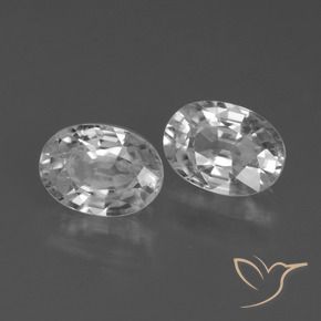 Shop natural 2.69ct Blanc Zircon gems, ovale, from Cambodge at GemSelect. In stock, global shipping!