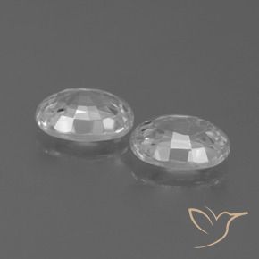 Shop natural 2.57ct Blanc Zircon gems, ovale, from Cambodge at GemSelect. In stock, global shipping!