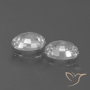 Shop natural 2.65ct Blanc Zircon gems, ovale, from Cambodge at GemSelect. In stock, global shipping!