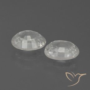 Shop natural 2.76ct Blanc Zircon gems, ovale, from Cambodge at GemSelect. In stock, global shipping!