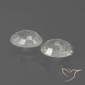 Shop natural 2.78ct Blanc Zircon gems, ovale, from Cambodge at GemSelect. In stock, global shipping!