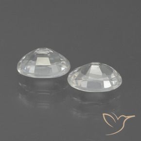 Shop natural 2.63ct Blanc Zircon gems, ovale, from Cambodge at GemSelect. In stock, global shipping!