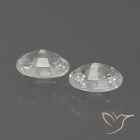 Shop natural 2.53ct Blanc Zircon gems, ovale, from Cambodge at GemSelect. In stock, global shipping!