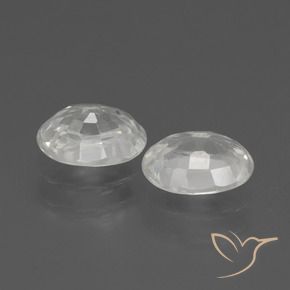 Shop natural 2.56ct Blanc Zircon gems, ovale, from Cambodge at GemSelect. In stock, global shipping!