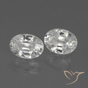 Shop natural 2.69ct Blanc Zircon gems, ovale, from Cambodge at GemSelect. In stock, global shipping!