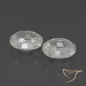 Shop natural 2.72ct Blanc Zircon gems, ovale, from Cambodge at GemSelect. In stock, global shipping!