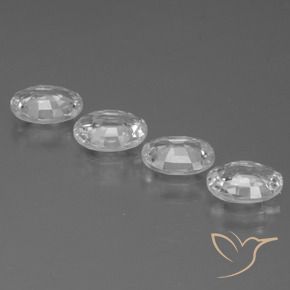 Shop natural 4.16ct Blanc Zircon gems, ovale, from Cambodge at GemSelect. In stock, global shipping!