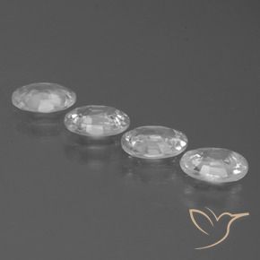 Shop natural 4.04ct Blanc clair Zircon gems, ovale, from Cambodge at GemSelect. In stock, global shipping!