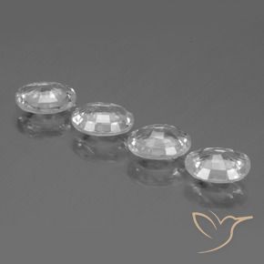 Shop natural 4.34ct Blanc Zircon gems, ovale, from Cambodge at GemSelect. In stock, global shipping!