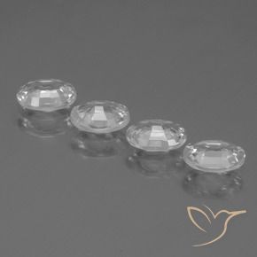 Shop natural 4.08ct Blanc Zircon gems, ovale, from Cambodge at GemSelect. In stock, global shipping!