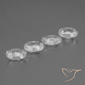 Shop natural 4.06ct Blanc Zircon gems, ovale, from Cambodge at GemSelect. In stock, global shipping!