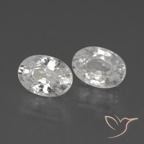 Shop natural 2.80ct Blanc Zircon gems, ovale, from Cambodge at GemSelect. In stock, global shipping!