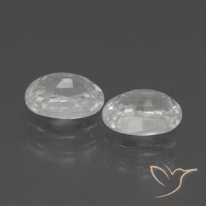 Shop natural 2.80ct Blanc Zircon gems, ovale, from Cambodge at GemSelect. In stock, global shipping!