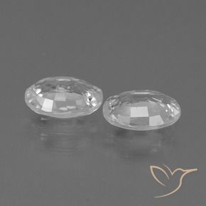 Shop natural 2.16ct Blanc Zircon gems, ovale, from Cambodge at GemSelect. In stock, global shipping!