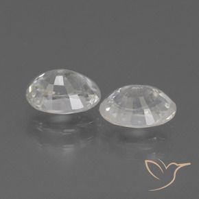 Shop natural 2.56ct Blanc Zircon gems, ovale, from Cambodge at GemSelect. In stock, global shipping!