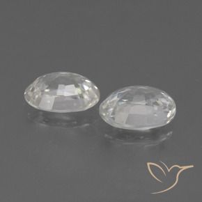 Shop natural 2.49ct Blanc Zircon gems, ovale, from Cambodge at GemSelect. In stock, global shipping!