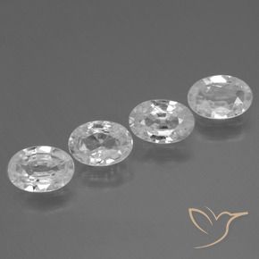 Shop natural 3.86ct Blanc Zircon gems, ovale, from Cambodge at GemSelect. In stock, global shipping!