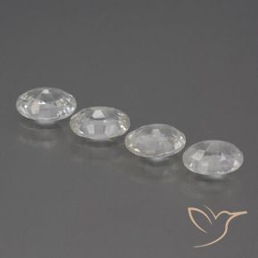 Shop natural 4.70ct Blanc Zircon gems, ovale, from Cambodge at GemSelect. In stock, global shipping!