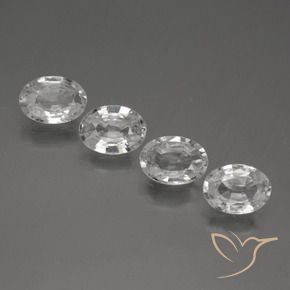 Shop natural 4.22ct Blanc Zircon gems, ovale, from Cambodge at GemSelect. In stock, global shipping!