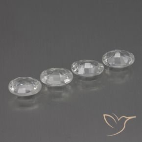 Shop natural 4.16ct Blanc Zircon gems, ovale, from Cambodge at GemSelect. In stock, global shipping!